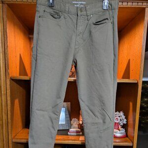 Men's Banana Republic Traveler Jeans Athletic Fit Stretch - Green (30 X 32)